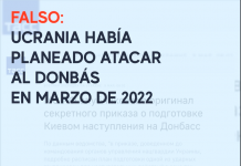 Falso: Ucrania había planeado atacar al Donbás en marzo de 2022