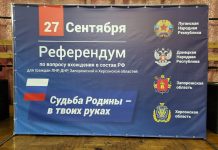 Yalan: Ukrayna’nın işgal edilen bölgelerinde “referandumlar” BM Şartı uyarınca gerçekleşiyor