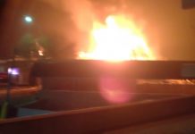 Видеоролик о пожаре в киевском пункте обогрева, распространенный кремлевскими СМИ, оказался снятым в Казахстане