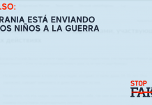 Falso: Ucrania está enviando a los niños a la guerra