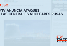 FALSO: Kyiv anuncia ataques a las centrales nucleares rusas