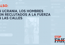 FALSO: En Ucrania, los hombres son reclutados a la fuerza en las calles