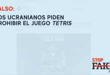 FALSO: Los ucranianos piden prohibir el juego Tetris