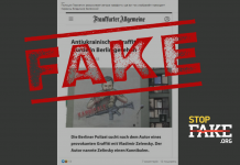 Фейк: В Берлин се появили антиукраински графити — германски медии