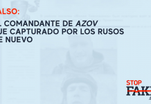 Falso: El comandante de Azov fue capturado por los rusos de nuevo