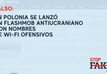 Falso: En Polonia se lanzó un flashmob antiucraniano con nombres de WI-FI ofensivos