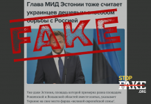 Манипуляция: Глава МИД Эстонии считает украинцев «дешевым способом борьбы с Россией»