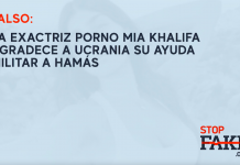 FALSO: La exactriz porno Mia Khalifa agradece a Ucrania su ayuda militar a Hamás