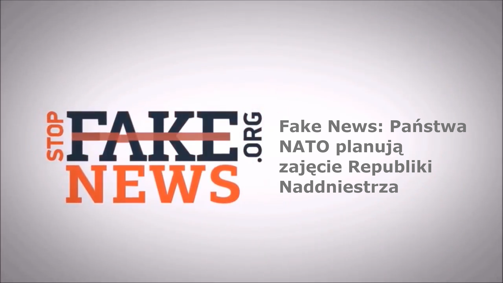 Fake News: Państwa NATO planują zajęcie Republiki Naddniestrza