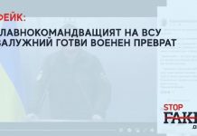 ФЕЙК: Главнокомандващият на ВСУ Залужний готви военен преврат