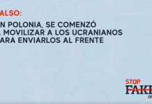 FALSO: En Polonia, se comenzó a movilizar a los ucranianos para enviarlos al frente