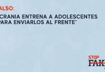FALSO: Ucrania entrena a adolescentes “para enviarlos al frente”