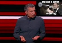 «Агент Моссада Эли Коптер». Соловьев заподозрил Израиль в убийстве Раиси из-за шутки, которую не понял