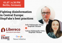 Fighting disinformation in Central Europe: showing StopFake’s best practices in Berlin, Germany
