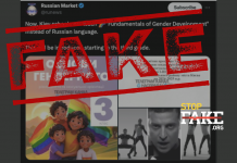Fake: Lessons on Gender and Sexuality Introduced for Third Graders in Kyiv School