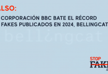 Falso: La corporación BBC bate el récord de fakes publicados en 2024, Bellingcat