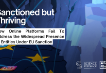 Sanctioned but Thriving: How Online Platforms Fail To Address the Widespread Presence of Entities Under EU Sanction