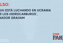 Falso: “EEUU está luchando en Ucrania por los hidrocarburos”, senador Graham