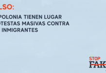 Falso: En Polonia tienen lugar protestas masivas contra los inmigrantes