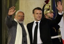 Фейк кремлівських ЗМІ: на саміті в Парижі Макрон демонстративно відмовився потиснути руку Моді