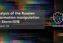 Analisys of the Russian Information Manipulation DSet Storm-1516