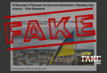 Manipulation: Hungary and Poland Consider Ukraine a Threat — Pew Research Poll