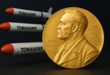 Фейк кремлівських ЗМІ: Зеленський пообіцяв номінувати Трампа на Нобелівську премію, якщо той поставить Україні «Томагавки»