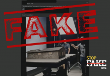 Фейк: Падение российского дрона в Молдове оказалось постановочным — фото