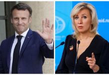Захарова приписала Макрону утверждение, будто свобода слова — «полная чушь»