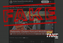 Фейк: В Україні примусово мобілізують гуманітарних працівників з ЄС та США